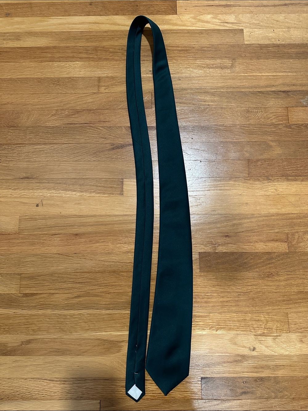 Azazie | Classic Solid Dark Green Men's Tie